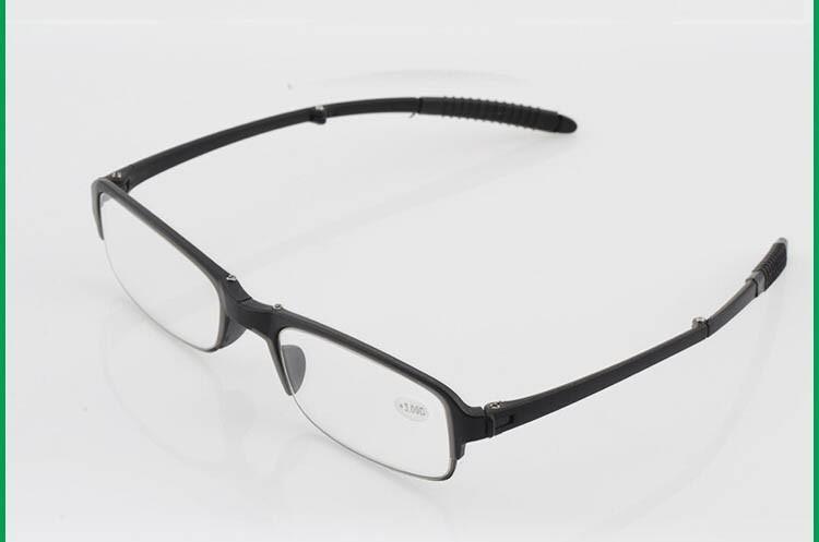 Stylish  Plastic Folding Reading Glasses For Women And  Men Frame Foldable Compact Folding Reading Glasses Women Men Blue Light Blocking Spring Hinge Readers Computer Slim Pocket Eyeglasses Stevvex