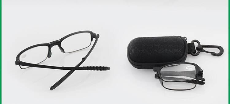 Stylish  Plastic Folding Reading Glasses For Women And  Men Frame Foldable Compact Folding Reading Glasses Women Men Blue Light Blocking Spring Hinge Readers Computer Slim Pocket Eyeglasses Stevvex