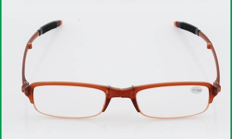 Stylish  Plastic Folding Reading Glasses For Women And  Men Frame Foldable Compact Folding Reading Glasses Women Men Blue Light Blocking Spring Hinge Readers Computer Slim Pocket Eyeglasses Stevvex
