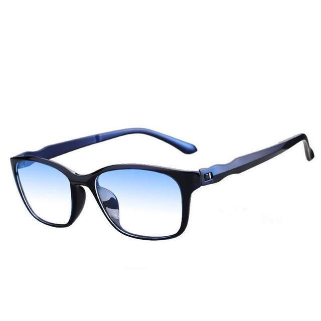 Stylish Reading Glasses For Men Anti Blue Rays blocking Eyeglasses & Antifatigue Computer Eyewear Square Multifocal Progressive Reading Glasses For Men and women Stevvex