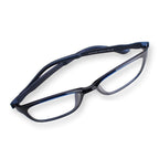 Stylish Reading Glasses For Men Anti Blue Rays blocking Eyeglasses & Antifatigue Computer Eyewear Square Multifocal Progressive Reading Glasses For Men and women Stevvex