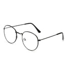 Stylish  Reading Glasses With  Metal Round Frame For  Men & Women Blue Light Blocking Glasses for Women Men Round Metal Frame Clear Lens Computer Eyeglasses Stevvex