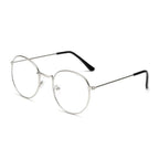 Stylish  Reading Glasses With  Metal Round Frame For  Men & Women Blue Light Blocking Glasses for Women Men Round Metal Frame Clear Lens Computer Eyeglasses Stevvex