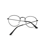 Stylish  Reading Glasses With  Metal Round Frame For  Men & Women Blue Light Blocking Glasses for Women Men Round Metal Frame Clear Lens Computer Eyeglasses Stevvex