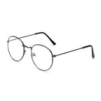 Stylish  Reading Glasses With  Metal Round Frame For  Men & Women Blue Light Blocking Glasses for Women Men Round Metal Frame Clear Lens Computer Eyeglasses Stevvex