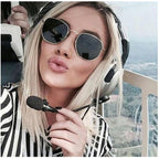 Stylish Small Round Polarized Sunglasses for Men Women Sunglasses For Hexagon Shape Sunglasses New Women Sunglasses In Metal Colorful Frame Glasses Eyewear For Men Women Stevvex