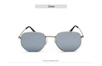 Stylish Small Round Polarized Sunglasses for Men Women Sunglasses For Hexagon Shape Sunglasses New Women Sunglasses In Metal Colorful Frame Glasses Eyewear For Men Women Stevvex
