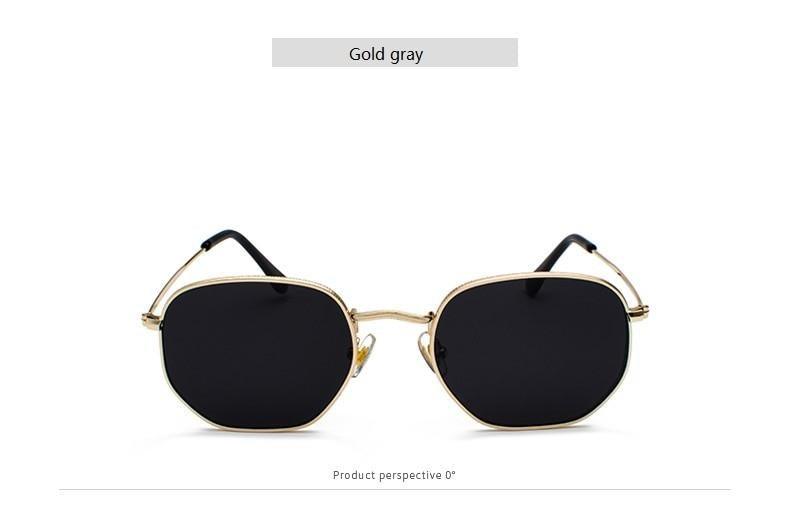 Stylish Small Round Polarized Sunglasses for Men Women Sunglasses For Hexagon Shape Sunglasses New Women Sunglasses In Metal Colorful Frame Glasses Eyewear For Men Women Stevvex