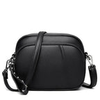 Stylish Soft Leather Women's Cross-body Bags Shoulder Bag Small Casual with Detachable Adjustable Strap Large Capacity Stevvex