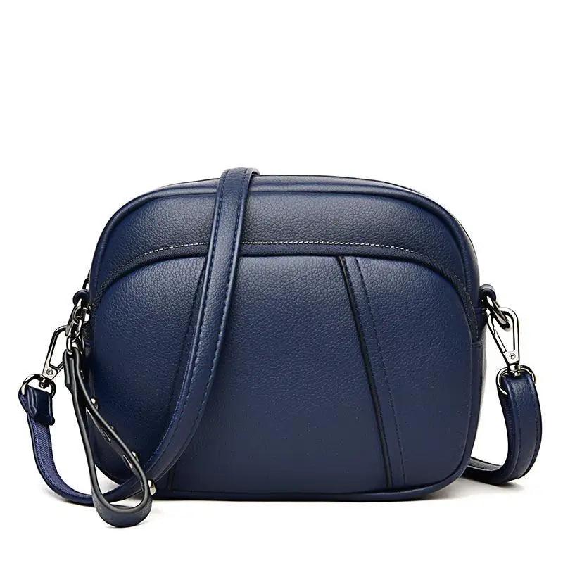 Stylish Soft Leather Women's Cross-body Bags Shoulder Bag Small Casual with Detachable Adjustable Strap Large Capacity Stevvex