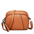 Stylish Soft Leather Women's Cross-body Bags Shoulder Bag Small Casual with Detachable Adjustable Strap Large Capacity Stevvex