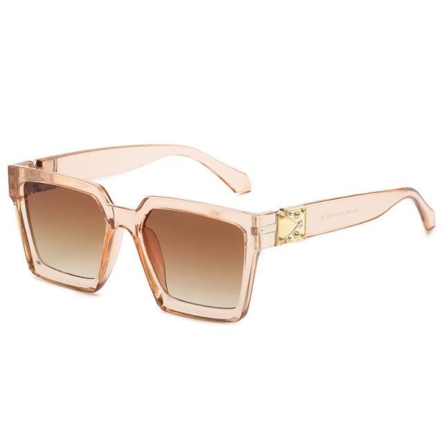 Stylish Square Sunglasses For Women & Luxury Eyeglasses For Women And Men square Sun Glasses For Men Eyewear Women Oversized Square Frame Sunglasses Multiple Tinted Glitter Inspired Stylish Shades Stevvex