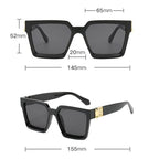 Stylish Square Sunglasses For Women & Luxury Eyeglasses For Women And Men square Sun Glasses For Men Eyewear Women Oversized Square Frame Sunglasses Multiple Tinted Glitter Inspired Stylish Shades Stevvex