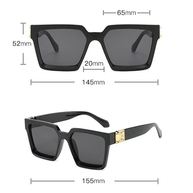 Stylish Square Sunglasses For Women & Luxury Eyeglasses For Women And Men square Sun Glasses For Men Eyewear Women Oversized Square Frame Sunglasses Multiple Tinted Glitter Inspired Stylish Shades Stevvex