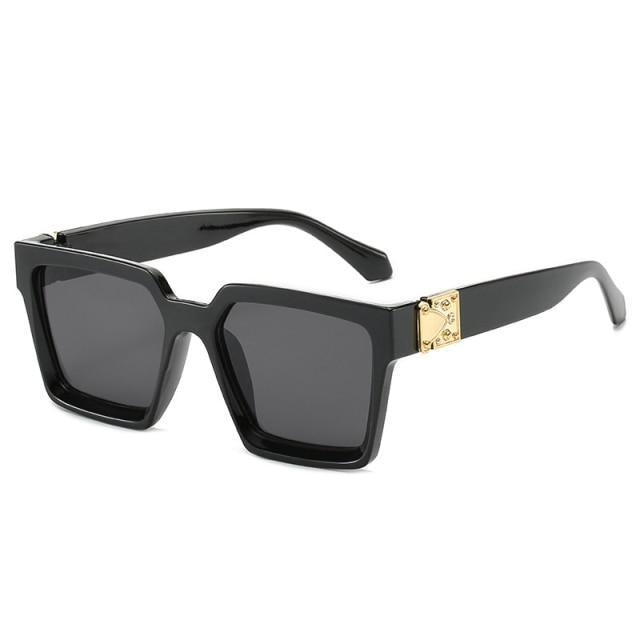 Stylish Square Sunglasses For Women & Luxury Eyeglasses For Women And Men square Sun Glasses For Men Eyewear Women Oversized Square Frame Sunglasses Multiple Tinted Glitter Inspired Stylish Shades Stevvex