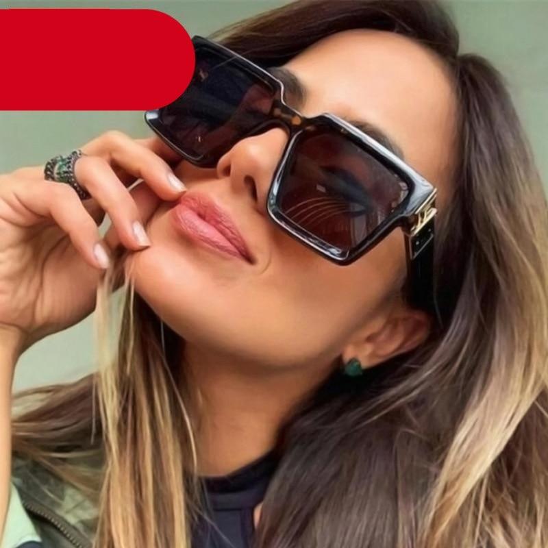 Stylish Square Sunglasses For Women & Luxury Eyeglasses For Women And Men square Sun Glasses For Men Eyewear Women Oversized Square Frame Sunglasses Multiple Tinted Glitter Inspired Stylish Shades Stevvex