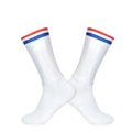 Stylish Summer  Breathable Cycling Socks For Men Anti Slip Seamless Sports Cycling Socks For Men Modern Design Running Sports Socks Stevvex