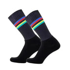 Stylish Summer  Breathable Cycling Socks For Men Anti Slip Seamless Sports Cycling Socks For Men Modern Design Running Sports Socks Stevvex