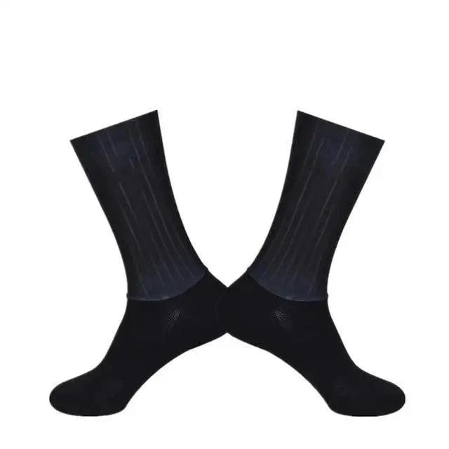 Stylish Summer  Breathable Cycling Socks For Men Anti Slip Seamless Sports Cycling Socks For Men Modern Design Running Sports Socks Stevvex