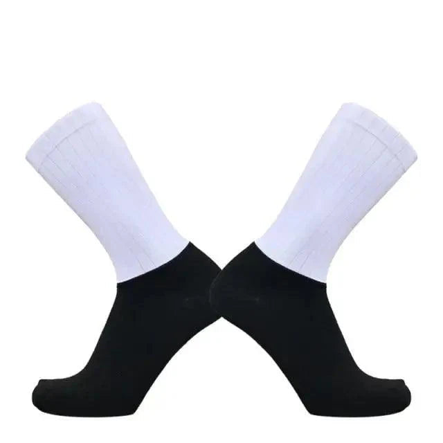 Stylish Summer  Breathable Cycling Socks For Men Anti Slip Seamless Sports Cycling Socks For Men Modern Design Running Sports Socks Stevvex