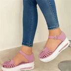 Stylish Summer Women Sandals Elegant Buckle Strap Comfortable Design For Womens Stevvex