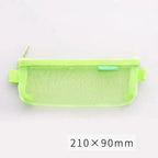 Stylish Transparent Office Pencil Case Simple Design Pen Bags Cute Storage Lightweight Pencil Bags For Student Stevvex