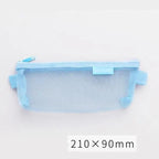 Stylish Transparent Office Pencil Case Simple Design Pen Bags Cute Storage Lightweight Pencil Bags For Student Stevvex