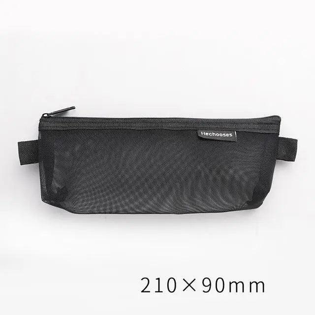 Stylish Transparent Office Pencil Case Simple Design Pen Bags Cute Storage Lightweight Pencil Bags For Student Stevvex