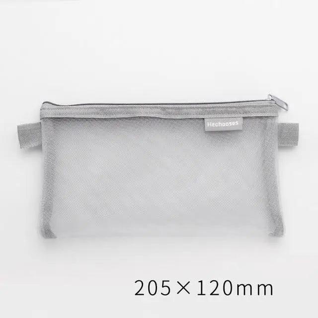 Stylish Transparent Office Pencil Case Simple Design Pen Bags Cute Storage Lightweight Pencil Bags For Student Stevvex