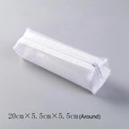 Stylish Transparent Office Pencil Case Simple Design Pen Bags Cute Storage Lightweight Pencil Bags For Student Stevvex