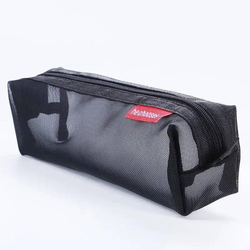 Stylish Transparent Office Pencil Case Simple Design Pen Bags Cute Storage Lightweight Pencil Bags For Student Stevvex