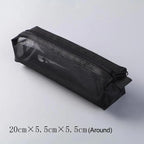 Stylish Transparent Office Pencil Case Simple Design Pen Bags Cute Storage Lightweight Pencil Bags For Student Stevvex