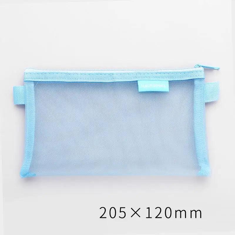 Stylish Transparent Office Pencil Case Simple Design Pen Bags Cute Storage Lightweight Pencil Bags For Student Stevvex