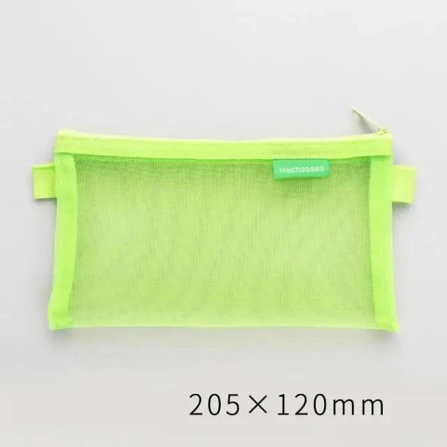 Stylish Transparent Office Pencil Case Simple Design Pen Bags Cute Storage Lightweight Pencil Bags For Student Stevvex