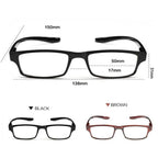 Stylish  Ultralight Hanging Stretch Reading Glasses For Men And Women Anti-fatigue HD Eyeglasses Diopter Sunglasses For Men New Unique Lightweight Design Stevvex