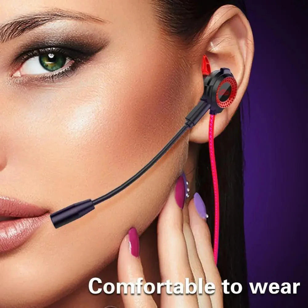 Stylish  Universal Portable Dynamic Noise Reduction In-Ear Wired Call Earphones  Headphones With Noise Cancellation Earphones Stevvex