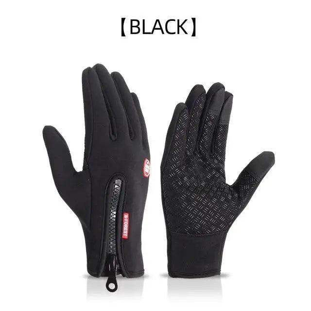 Stylish Winter Warm Cycling Gloves Fitness High Quality Men Women Wind Proof Bike Motorcycle Fishing Gloves Full Finger Touchscreen Gloves Cycling Gloves Touchscreen Waterproof Fleece Thermal Sports Gloves for Hiking Stevvex