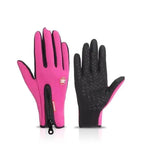 Stylish Winter Warm Cycling Gloves Fitness High Quality Men Women Wind Proof Bike Motorcycle Fishing Gloves Full Finger Touchscreen Gloves Cycling Gloves Touchscreen Waterproof Fleece Thermal Sports Gloves for Hiking Stevvex