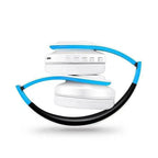 Stylish Wireless Bluetooth Headphone Stereo Headset Music Headset Foldable Wireless and Wired Stereo Headset Micro SD/TF FM For Cell Phone PC Stevvex