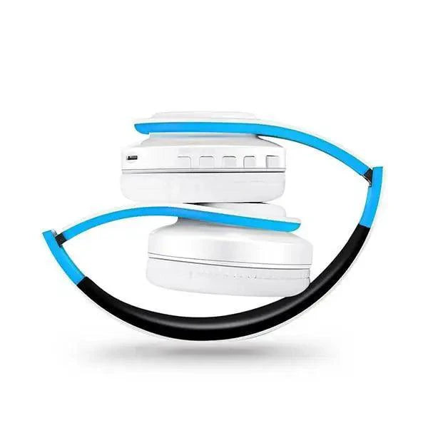 Stylish Wireless Bluetooth Headphone Stereo Headset Music Headset Foldable Wireless and Wired Stereo Headset Micro SD/TF FM For Cell Phone PC Stevvex