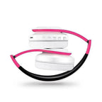 Stylish Wireless Bluetooth Headphone Stereo Headset Music Headset Foldable Wireless and Wired Stereo Headset Micro SD/TF FM For Cell Phone PC Stevvex