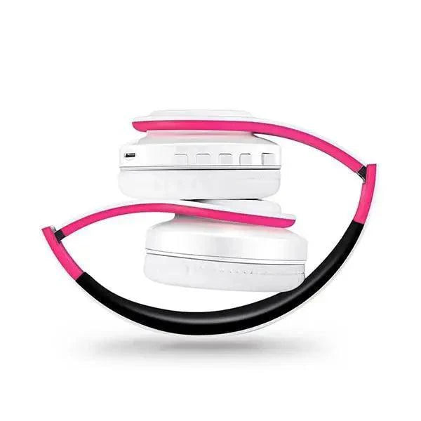 Stylish Wireless Bluetooth Headphone Stereo Headset Music Headset Foldable Wireless and Wired Stereo Headset Micro SD/TF FM For Cell Phone PC Stevvex