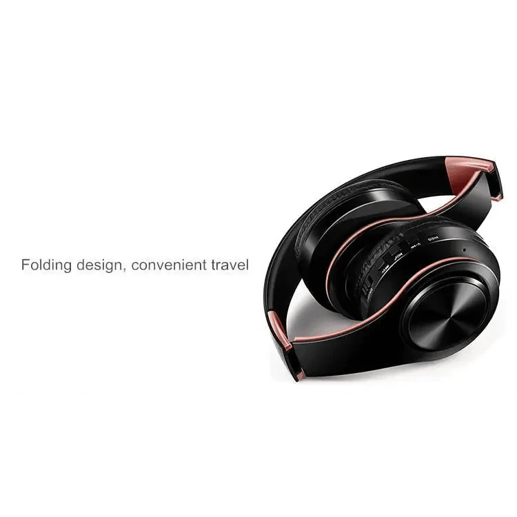 Stylish Wireless Bluetooth Headphone Stereo Headset Music Headset Foldable Wireless and Wired Stereo Headset Micro SD/TF FM For Cell Phone PC Stevvex