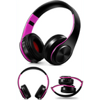 Stylish Wireless Bluetooth Headphone Stereo Headset Music Headset Foldable Wireless and Wired Stereo Headset Micro SD/TF FM For Cell Phone PC Stevvex