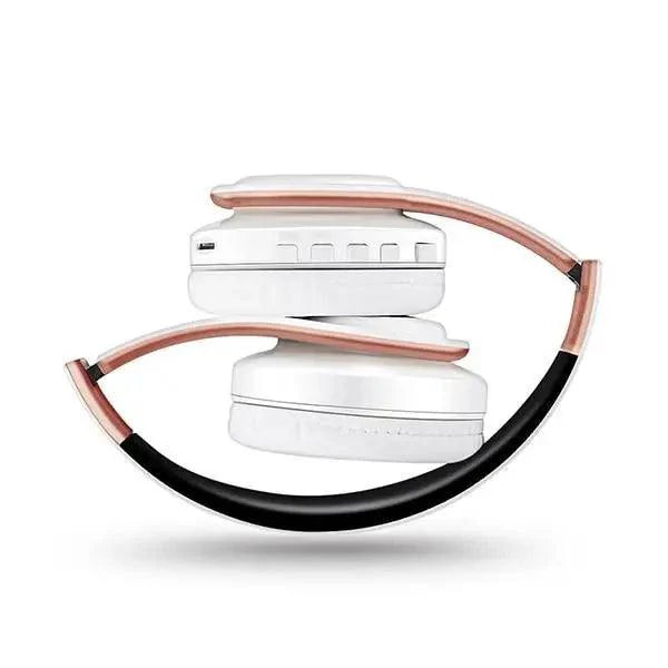 Stylish Wireless Bluetooth Headphone Stereo Headset Music Headset Foldable Wireless and Wired Stereo Headset Micro SD/TF FM For Cell Phone PC Stevvex