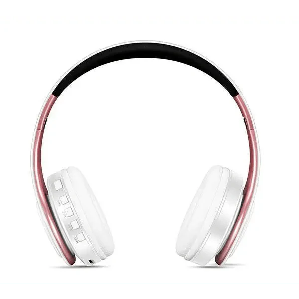 Stylish Wireless Bluetooth Headphone Stereo Headset Music Headset Foldable Wireless and Wired Stereo Headset Micro SD/TF FM For Cell Phone PC Stevvex
