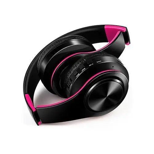 Stylish Wireless Bluetooth Headphone Stereo Headset Music Headset Foldable Wireless and Wired Stereo Headset Micro SD/TF FM For Cell Phone PC Stevvex