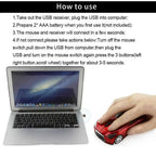 Stylish Wireless Computer Car Shape Mouse Mini 3D Ergonomic PC Gamer Mouse Retro Optical Mice 1600 DPI USB Receiver Suitable for PC/Computer/Laptop Stevvex
