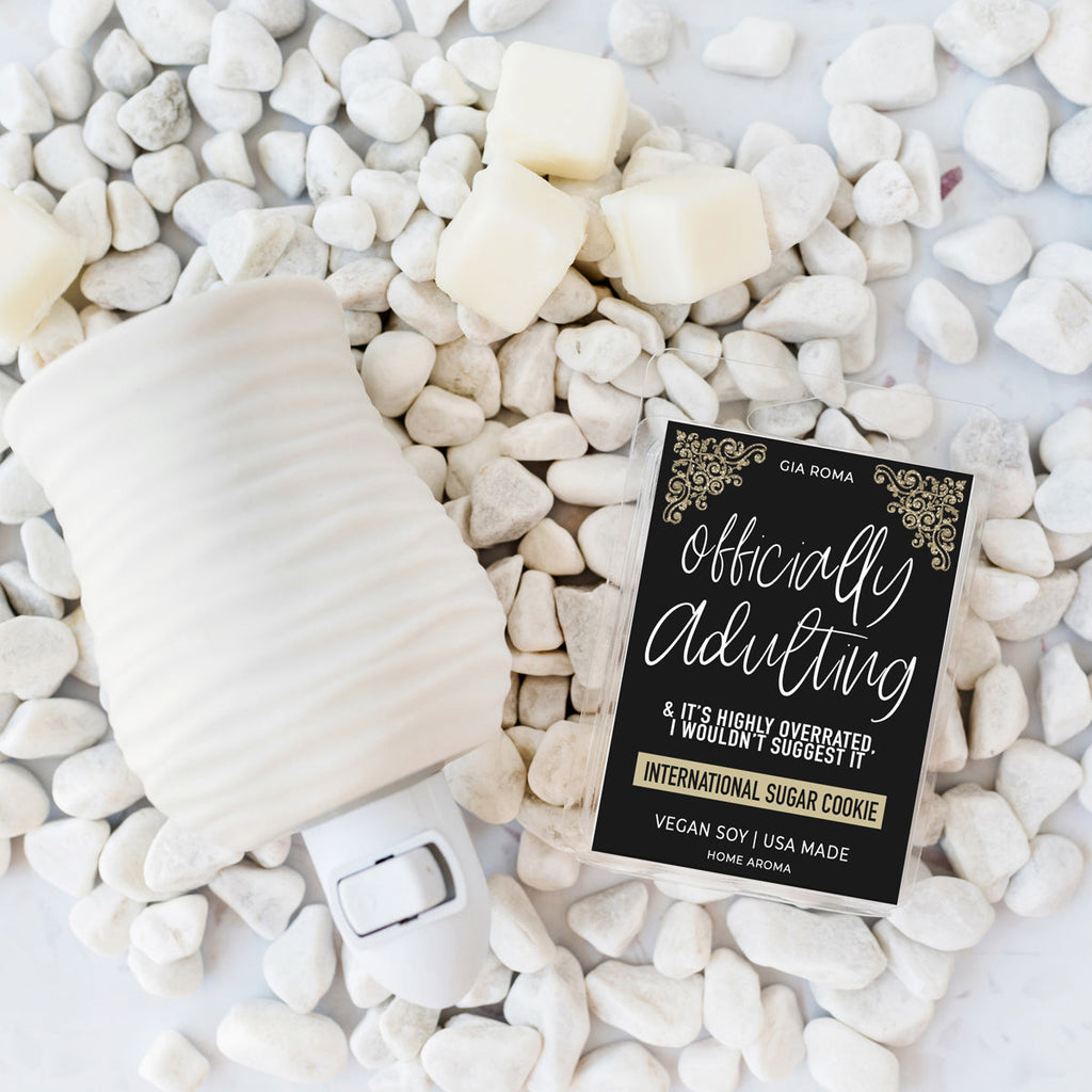 International Sugar Cookie Scented Candle Sweet Vanilla Sugar Bakery Holiday Nostalgia Fragrance BandsCo Straps