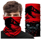 Summer Animal Bandana Neck Gaiter Tube Scarf Buff Party Halloween Half Mask Face Shield Sport Headband Balaclava Seamless Magic Head Scarf Breathable Bandana Turban Outdoor Hiking Quick-Dry Sweat Absorbing Scarves Multifunction Beanie Hat Stevvex